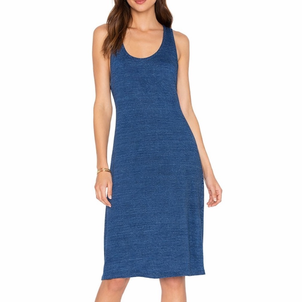 Adriano Goldschmied Blue Linen Avril Tank‎ Dress Women’s Small Summer Casual